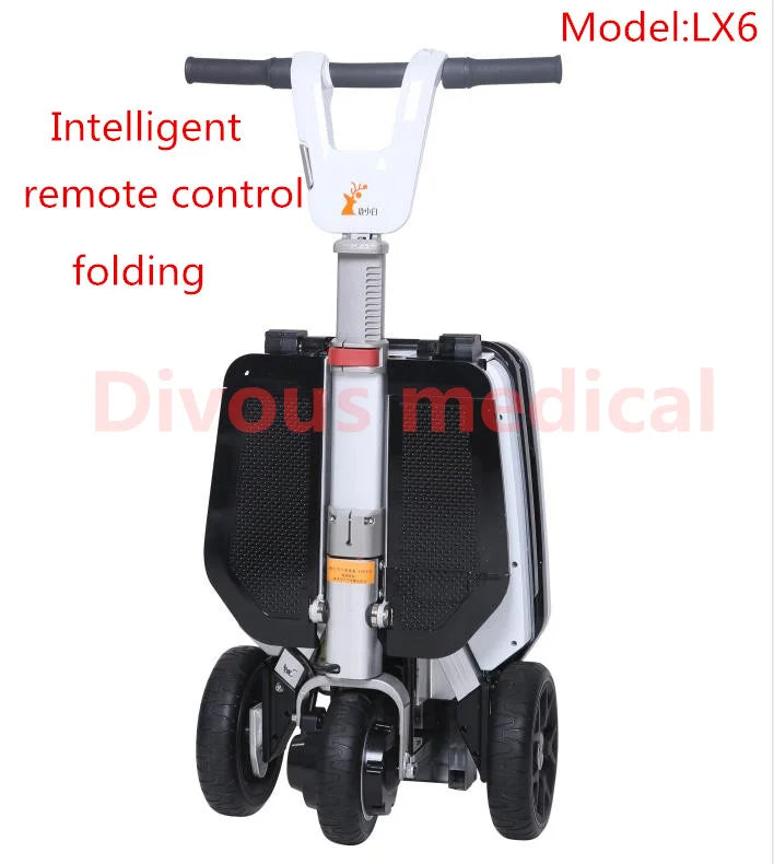 Scooter de mobilité 35km en autonomie , tricycle pliable pour adultes homologué pour le transport aérien, voiture électrique