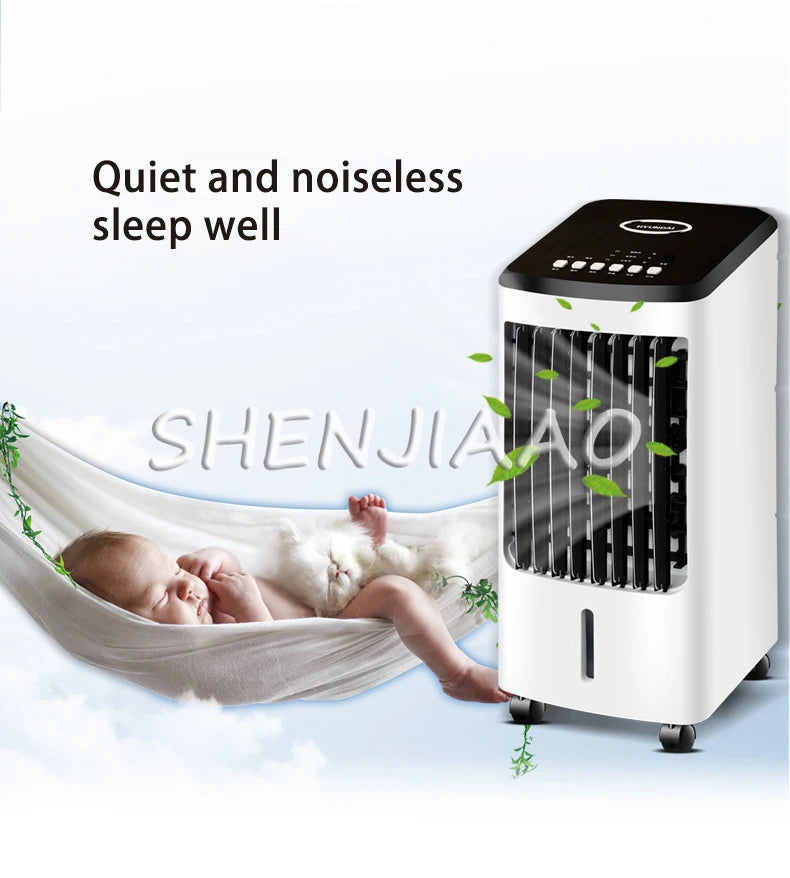 Climatiseur simple, petit climatiseur, ventilateur de refroidissement domestique, climatisation à eau froide, refroidissement BW-101 220 V