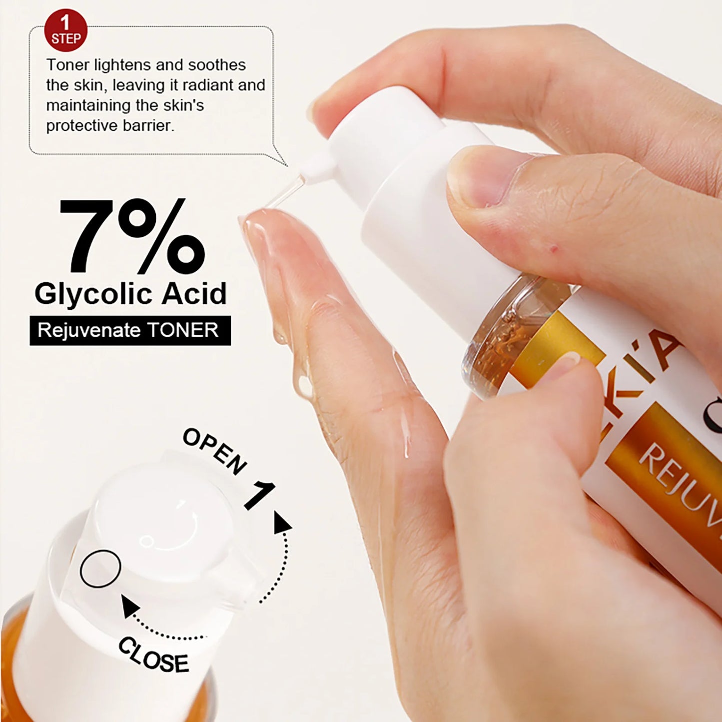 Kit de rajeunissement cutané LKIAE, éclaircissant, hydratant, nettoyant, anti-taches, anti-imperfections, anti-rides, unifiant le teint pour femmes et hommes