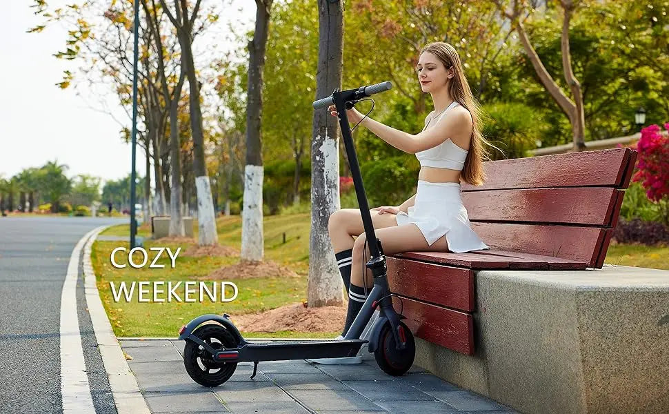 Trottinette électrique G5.0, batterie haute capacité 36 V 10,5 Ah, autonomie de 34 km, vitesse maximale de 30 km/h, moteur de 350 ch, pneus de 21,6 cm, pliable