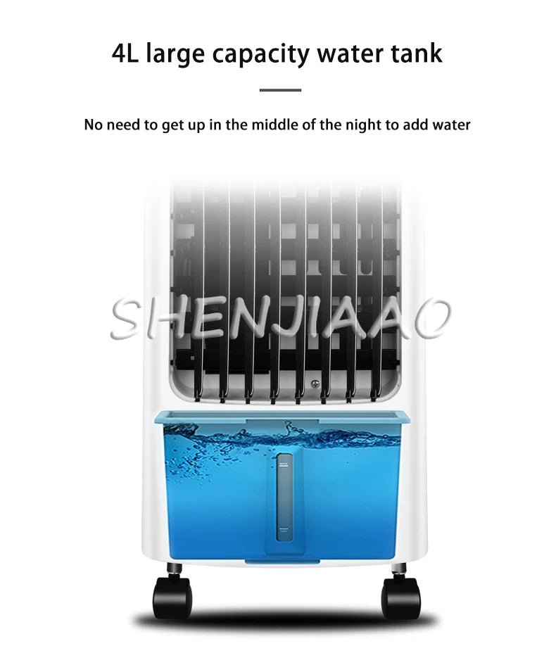 Climatiseur simple, petit climatiseur, ventilateur de refroidissement domestique, climatisation à eau froide, refroidissement BW-101 220 V