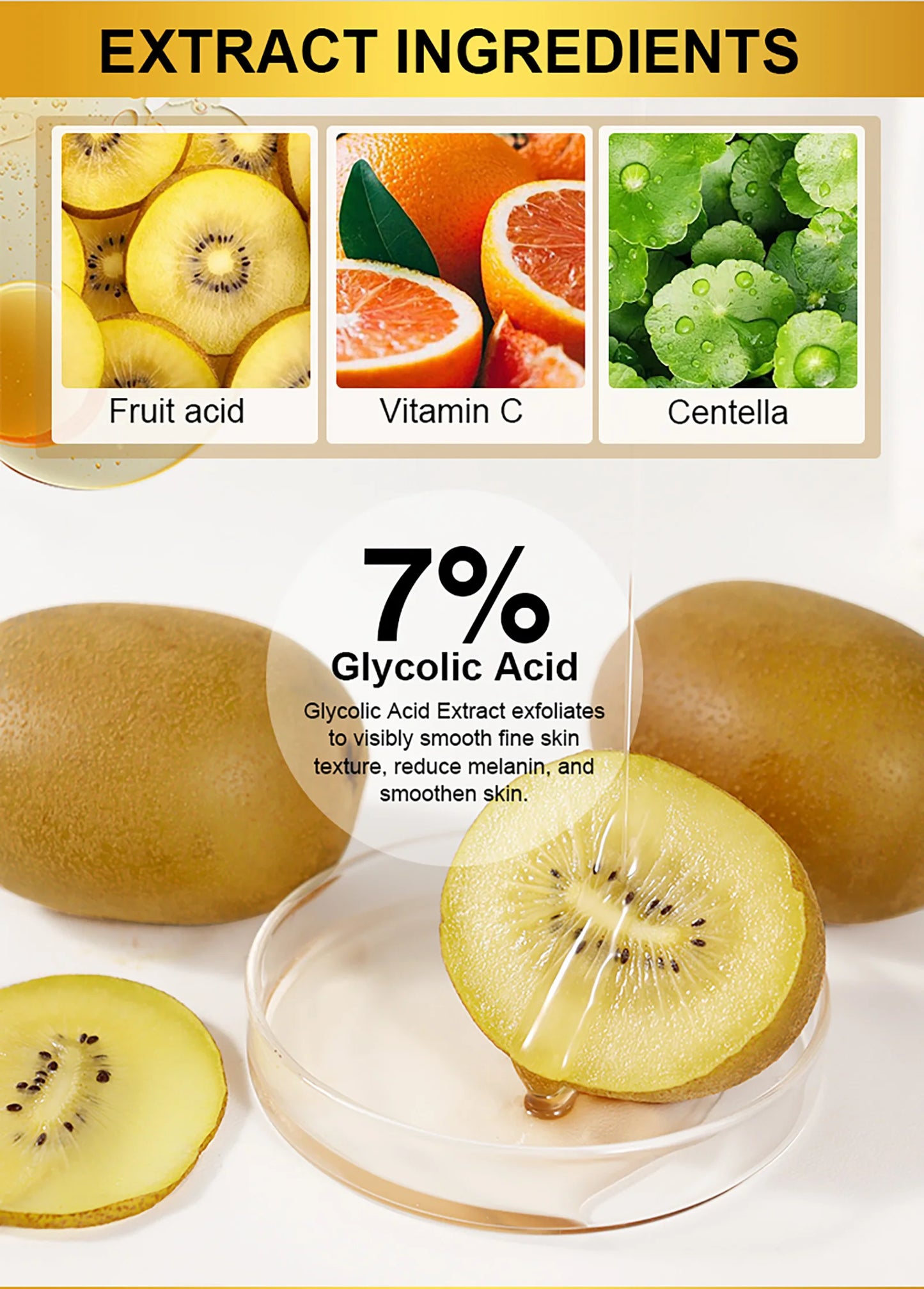 Kit de rajeunissement cutané LKIAE, éclaircissant, hydratant, nettoyant, anti-taches, anti-imperfections, anti-rides, unifiant le teint pour femmes et hommes