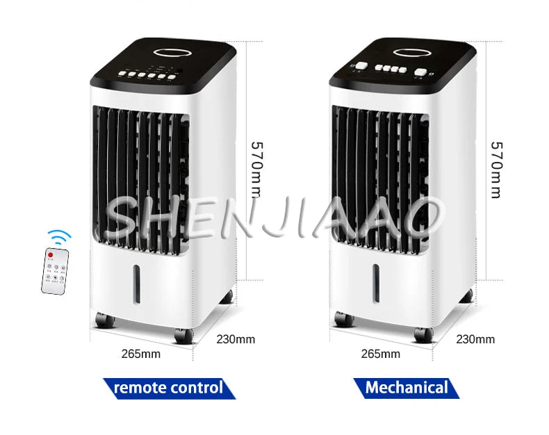 Climatiseur simple, petit climatiseur, ventilateur de refroidissement domestique, climatisation à eau froide, refroidissement BW-101 220 V