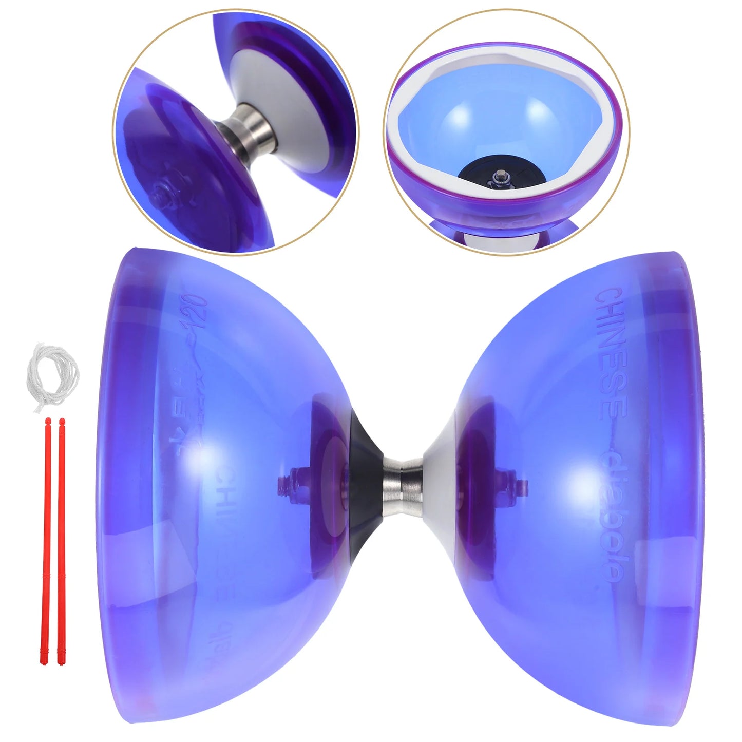 Jouet pour enfants, jonglerie, diabolo, fruits, fitness en plein air, jouet traditionnel en TPU