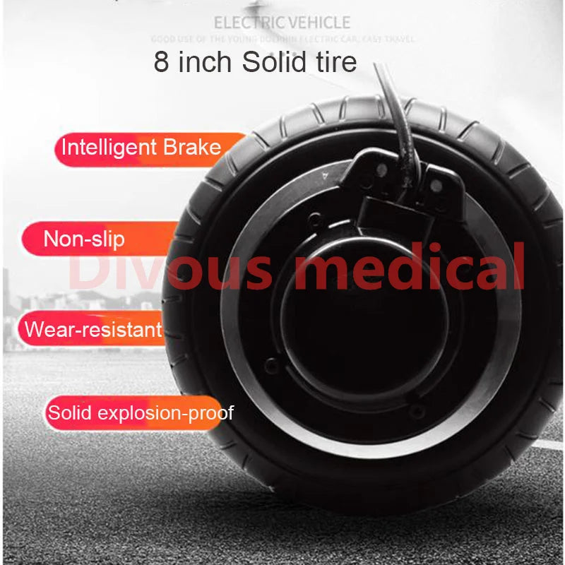 Scooter de mobilité 35km en autonomie , tricycle pliable pour adultes homologué pour le transport aérien, voiture électrique