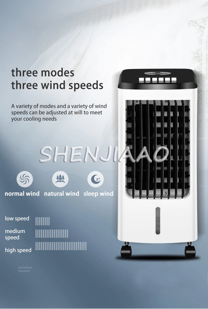 Climatiseur simple, petit climatiseur, ventilateur de refroidissement domestique, climatisation à eau froide, refroidissement BW-101 220 V