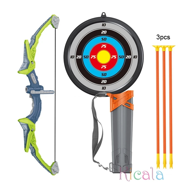 Arc et flèches lumineux pour enfants, jouet idéal pour les garçons et les filles de 3 à 12 ans. Cadeau de Noël parfait