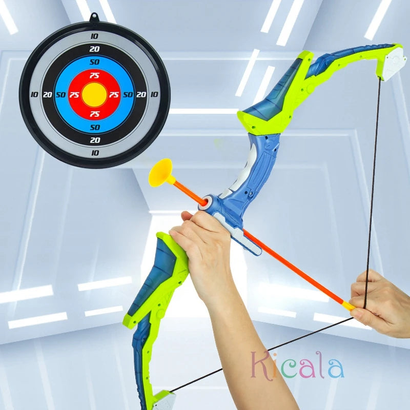 Arc et flèches lumineux pour enfants, jouet idéal pour les garçons et les filles de 3 à 12 ans. Cadeau de Noël parfait