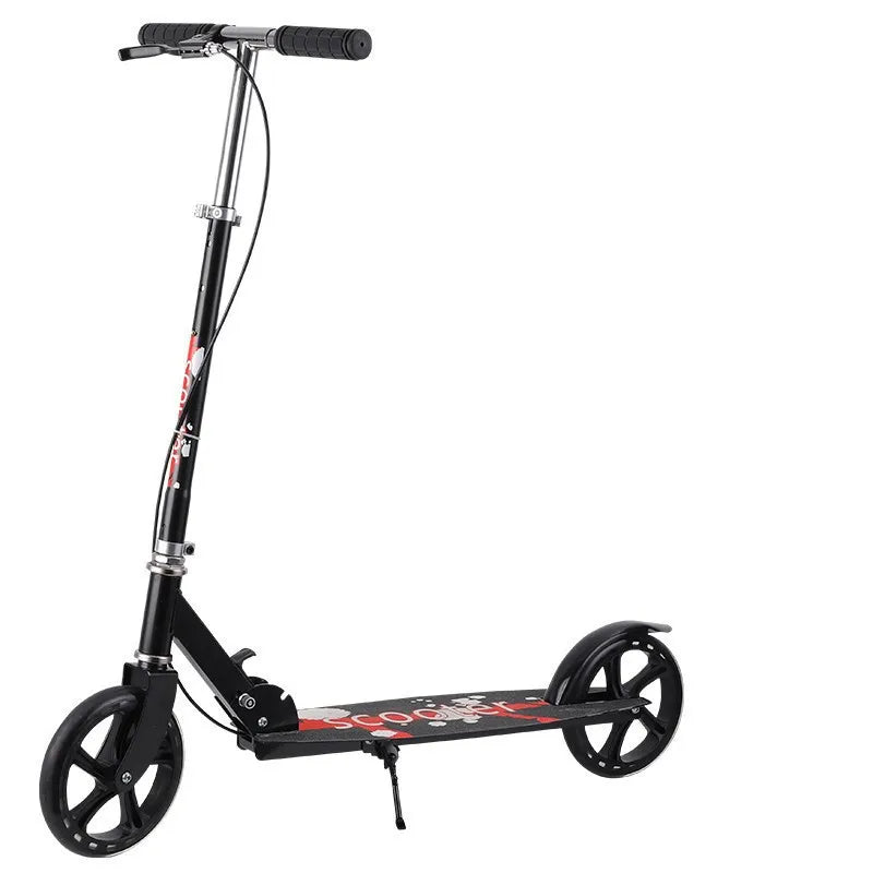Trottinette 2024 pour adultes et adolescents, pliable, avec frein à main, idéale pour la ville.