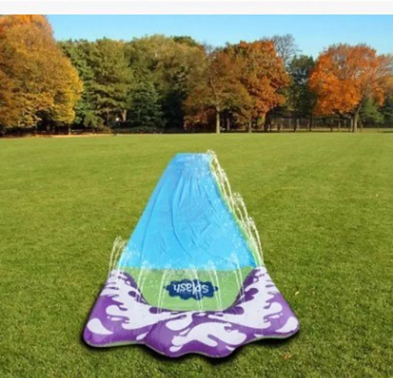 Toboggan aquatique gonflable pour jardin, jeux d'été pour enfants, toboggans aquatiques, jouets d'été pour enfants, jouets de pelouse