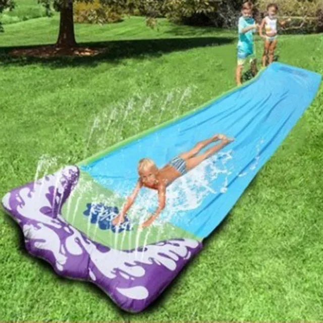 Toboggan aquatique gonflable pour jardin, jeux d'été pour enfants, toboggans aquatiques, jouets d'été pour enfants, jouets de pelouse